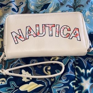 Double zip wallet.